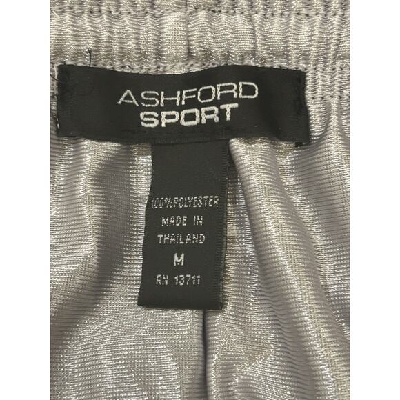 NWT Ashford Sport Reversible Black/Gray Athletic Shorts Men's size M - Picture 5 of 5